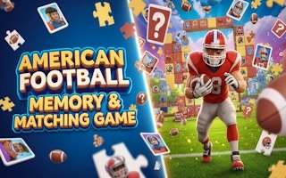 Image American Football Memory & Matching Game