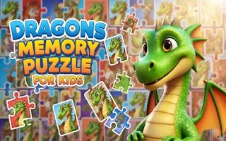 Image Dragons Memory Puzzle for Kids